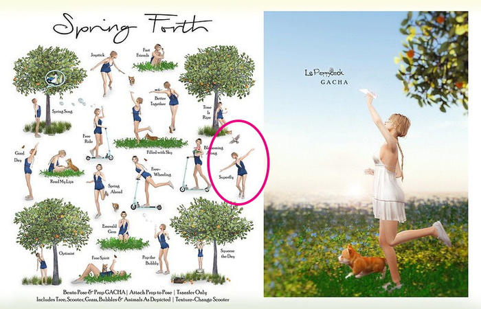 Le Poppycock *Spring Forth* Superfly