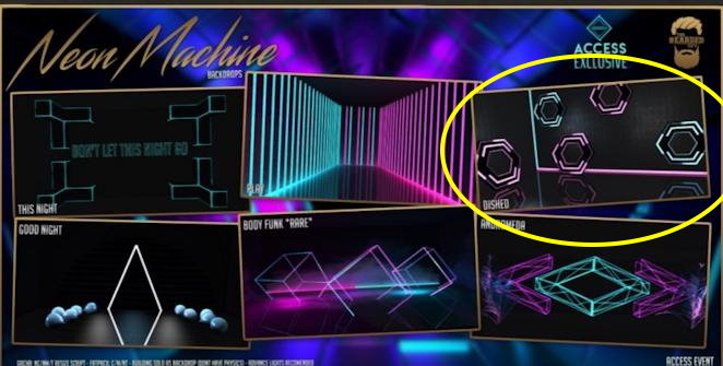 Dished - Neon Machine - The Bearded Guy