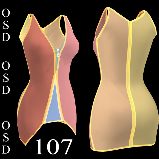 PROMO OSD 107 MAITREYA DRESS FULL PERM TEMPLATE