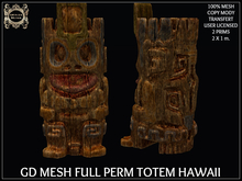 GD MESH FULL PERM TOTEM HAWAII