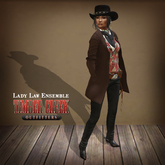 [Timber Creek] Lady Law Ensemble-Brown-Boxed