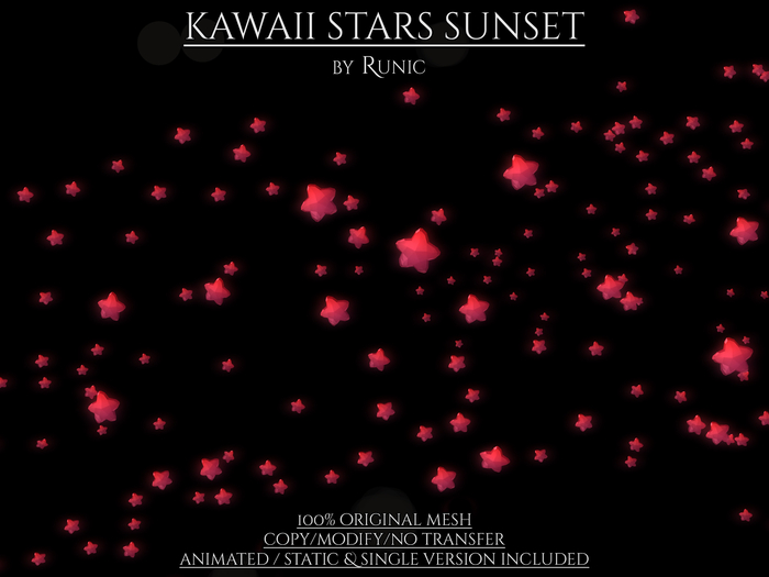 .: Runic :. Kawaii Stars Sunset