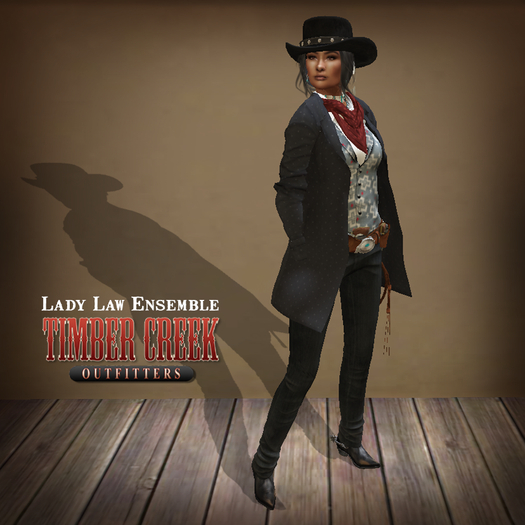 [Timber Creek] Lady Law Ensemble-Black-Boxed