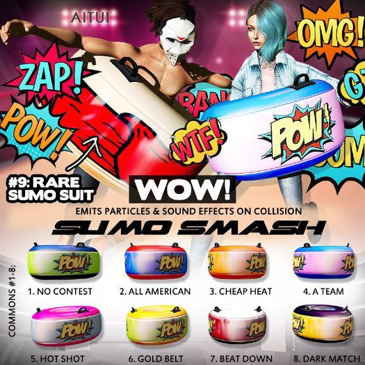 AITUI - Sumo Smash - Gold Belt