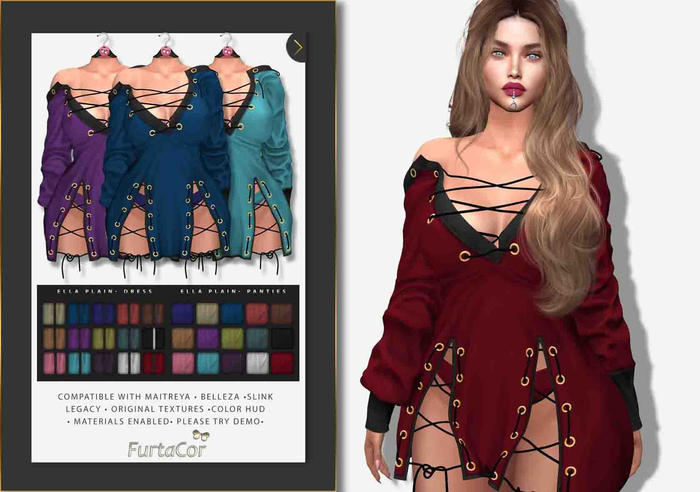 [FurtaCor Female] Ella Plain