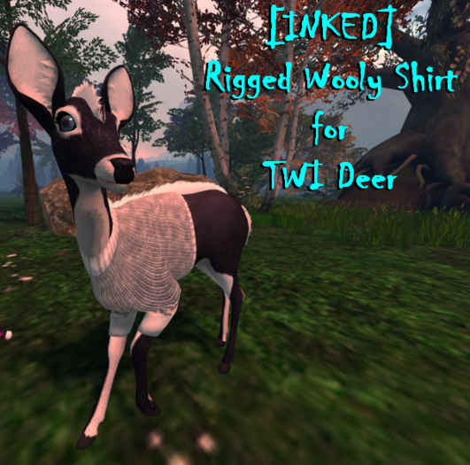 [INKED] Twi Deer Wooly Shirt