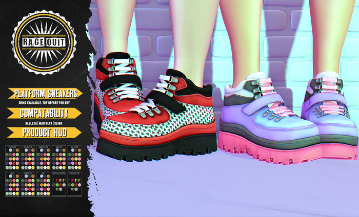 // RQ // Platform Sneakers