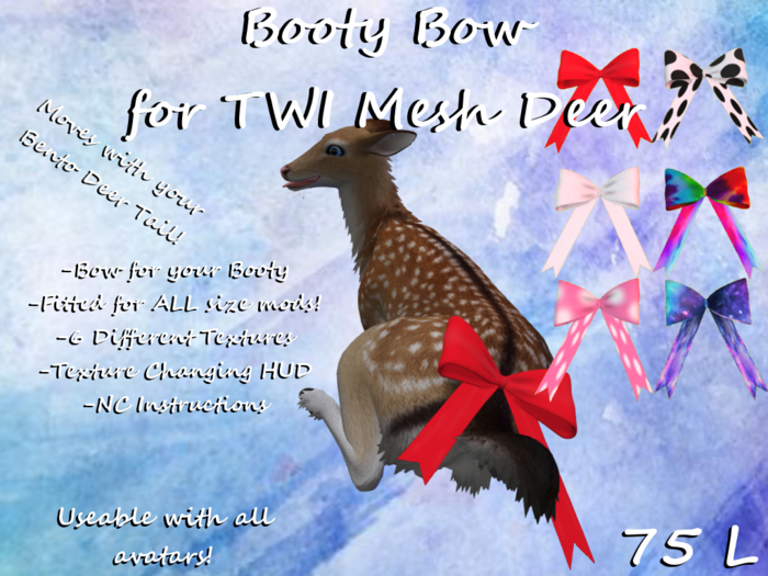 Booty Bow for TWI Mesh Deer
