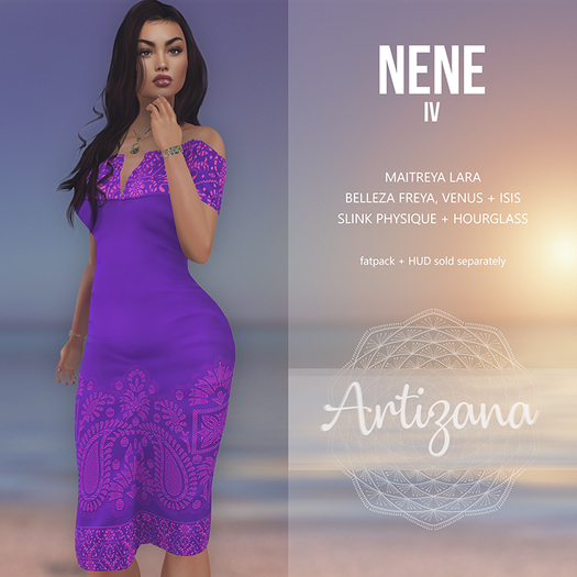 Artizana - Nene IV - Off-Shoulder Pencil Dress