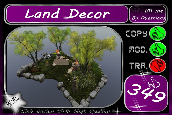* New * Land Decor *