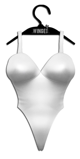 .WINGED. Leila Body // White