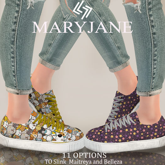 LEGENDAIRE MARYJANE SNEAKERS
