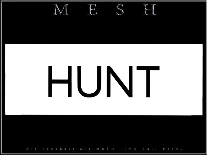 T-3D Creations [ HUNT - C ] Regular Mesh - Full Perm