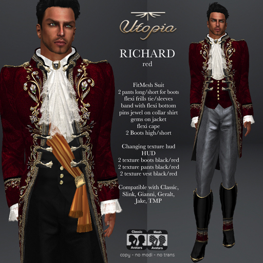 Utopia Richard red