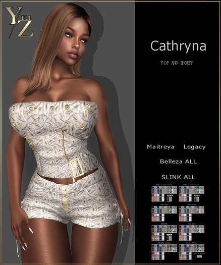 >> UnPack HUD << YELIZ MESH "CATHRYNA" Suit - DEMO