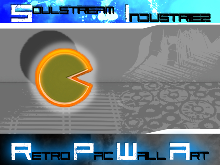 RETRO PAC NEON WALLART