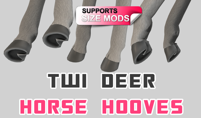 SNODE - TWI Deer Horse Hooves