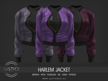 [JUSTICE] HARLEM JACKET - PURPLES
