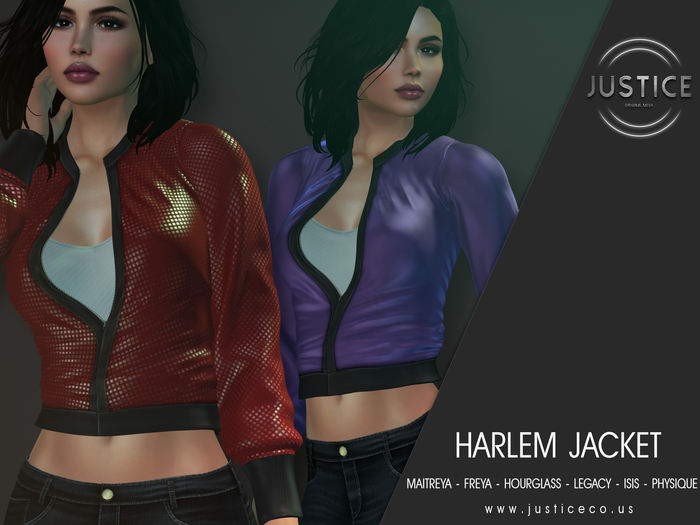 [JUSTICE] HARLEM JACKET - DEMO