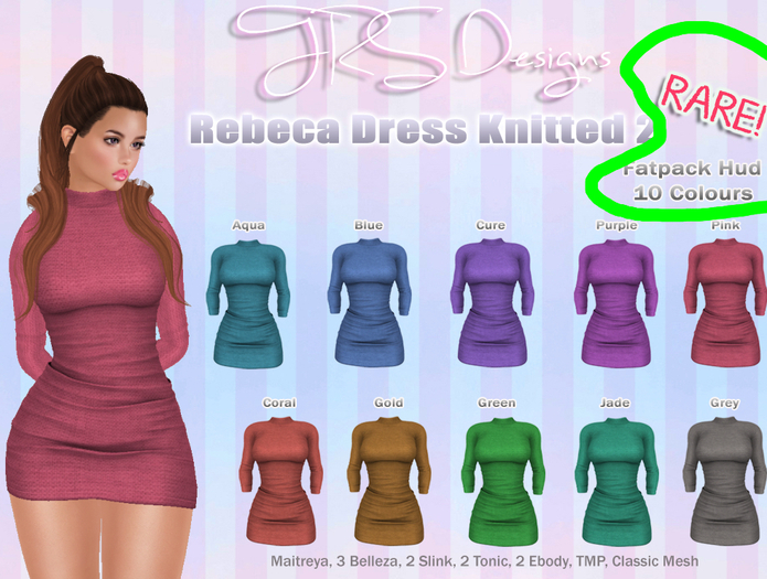 Rebeca Dress Knitted 2 Rare