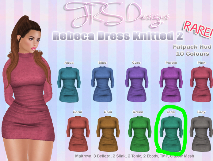 Rebeca Dress Knitted 2 Common Jade