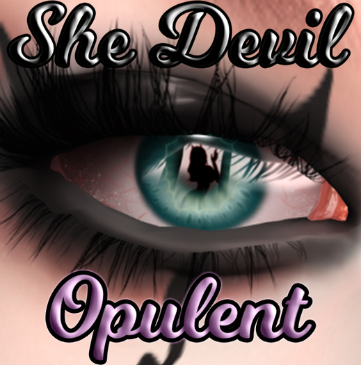 [ Opulent ] She Devil - Eye (Sea Blue)