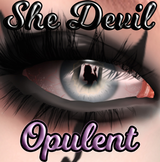 [ Opulent ] She Devil - Eye (Icy Blue)