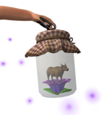Kei's Glass Menagerie Jar (cow)