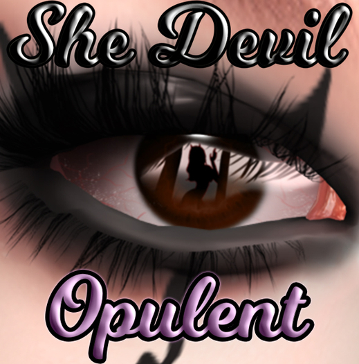 [ Opulent ] She Devil - Eye (Dark Brown)