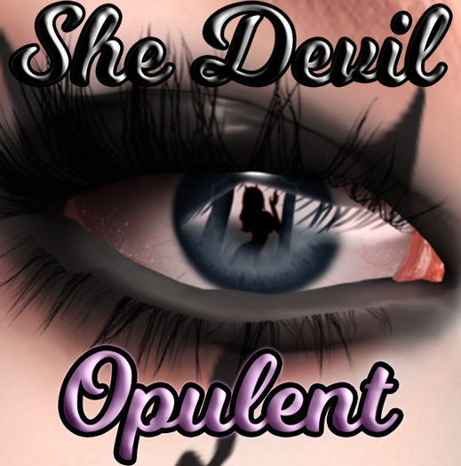 [ Opulent ] She Devil - Eye (Dark Blue)