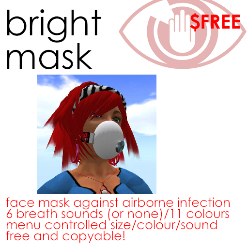 Bright Mask - Medical face mask: protect yourself from CoronaVirus/COVID-19 & other nasties!