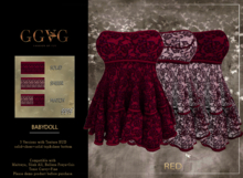 GGVG BABYDOLL RED
