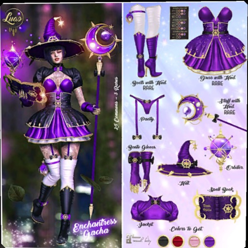 Luas Enchantress Boots RARE