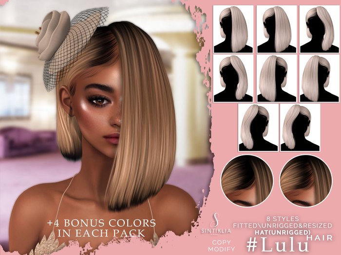 Sintiklia - Hair Lulu - Reds