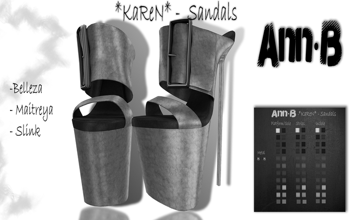 [Ann.B] - *KaReN* - SANDALS - DEMO