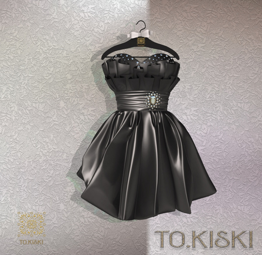 TO.KISKI - Lady Cocktel Dress / Black Box (add me)