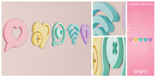things&stuffs [hearts wall decor] unpack box