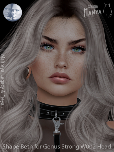Shape Manya - Beth for Genus Strong W002 Head.