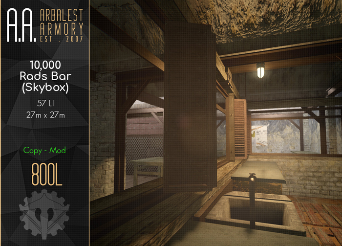 -[Arbalest]- 10,000 Rads Bar