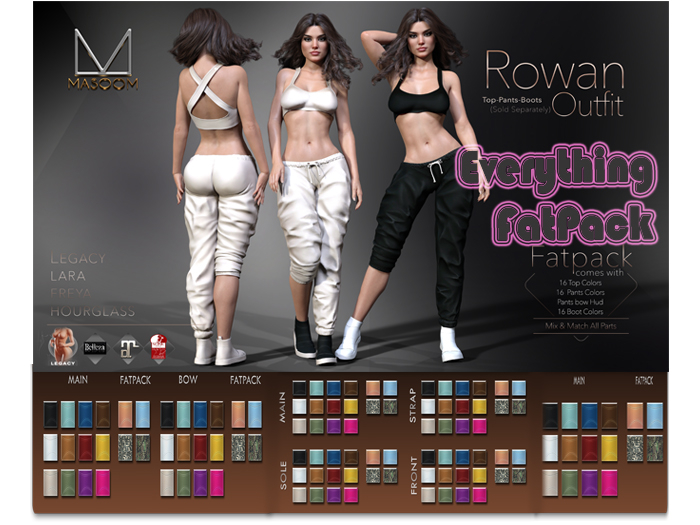 [[ Masoom ]] Rowan-Outfit-EVERYTHING FATPACK-{Addme}
