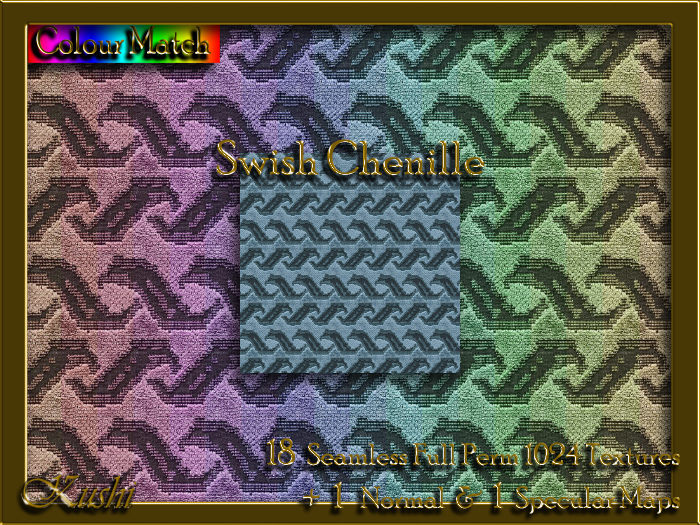 !Kushi! SwishChenille Textures -WearToUnpack