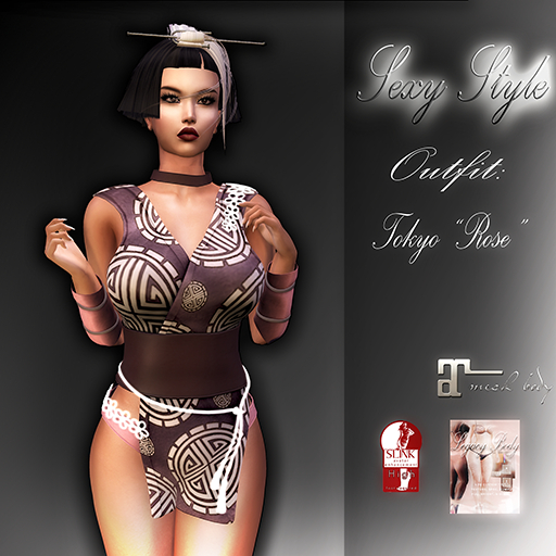 *SexyStyle* Tokyo Rose (Maitreya - Slink - Legacy) Wear