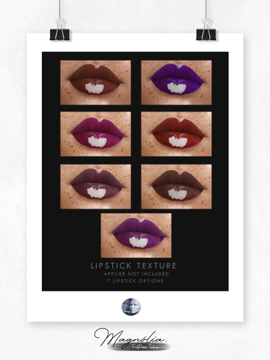 *Magnolia *- Texture FULL PERM - Genus -  Lipstick#5