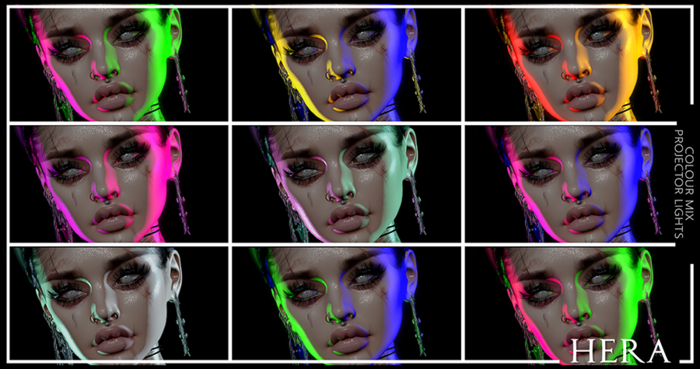 HERA - Colour Mix Highlight Projectors.