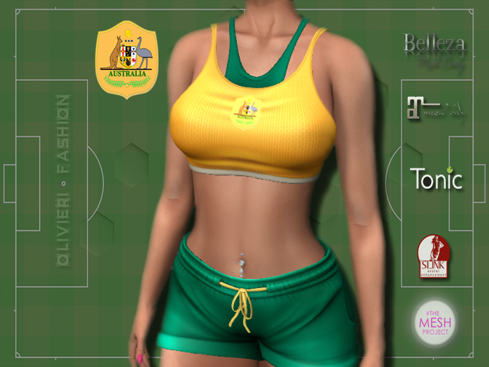 AUSTRALIA - TANK TOP & SHORTS