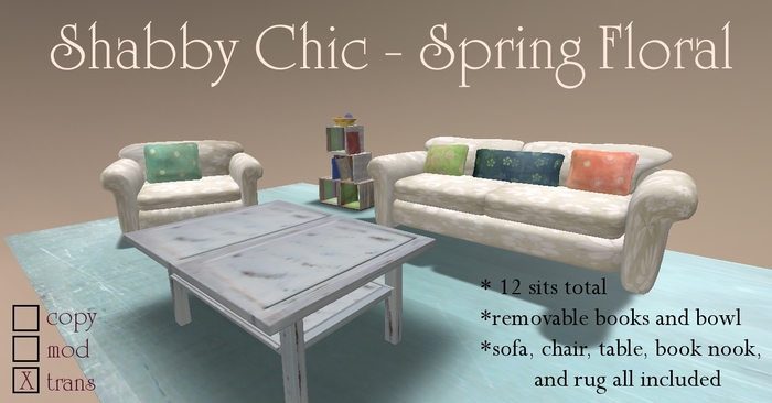 [offM] Shabby Chic - Spring Floral boxed