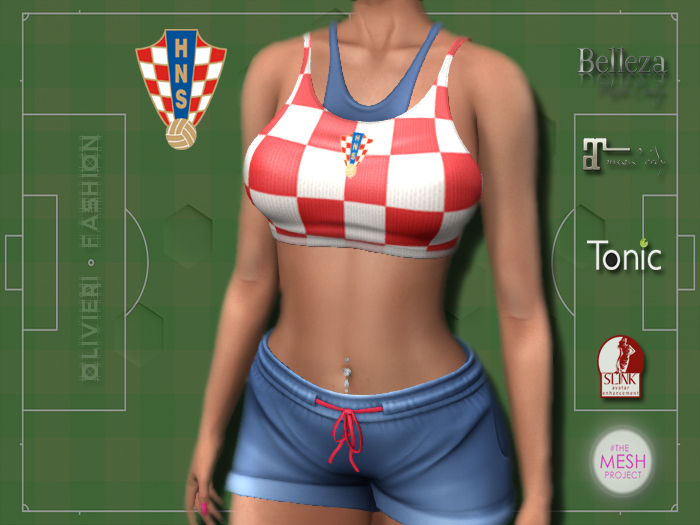 CROATIA - TANK TOP & SHORTS