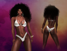 White Lace Lingerie Set Bra MAITREYA