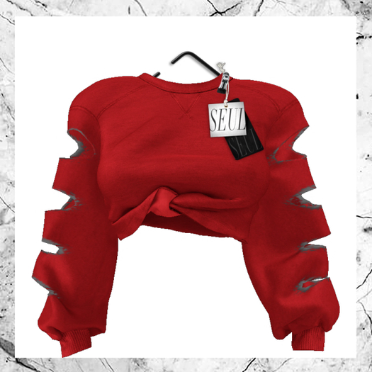 SEUL - Twist Raglan - Red