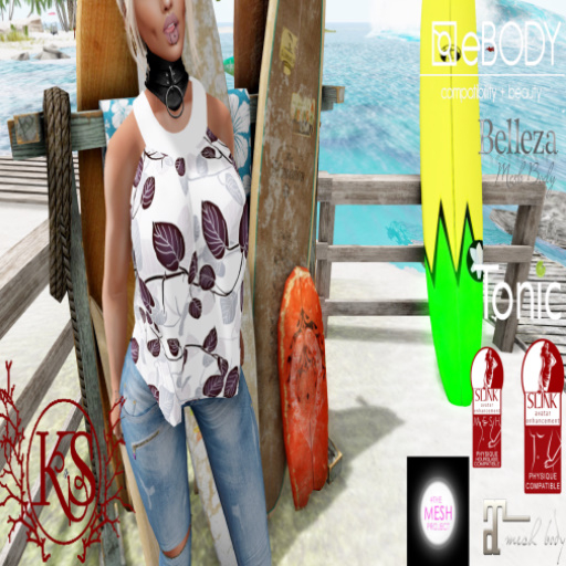 k&s Top Multicouleurs Astrid